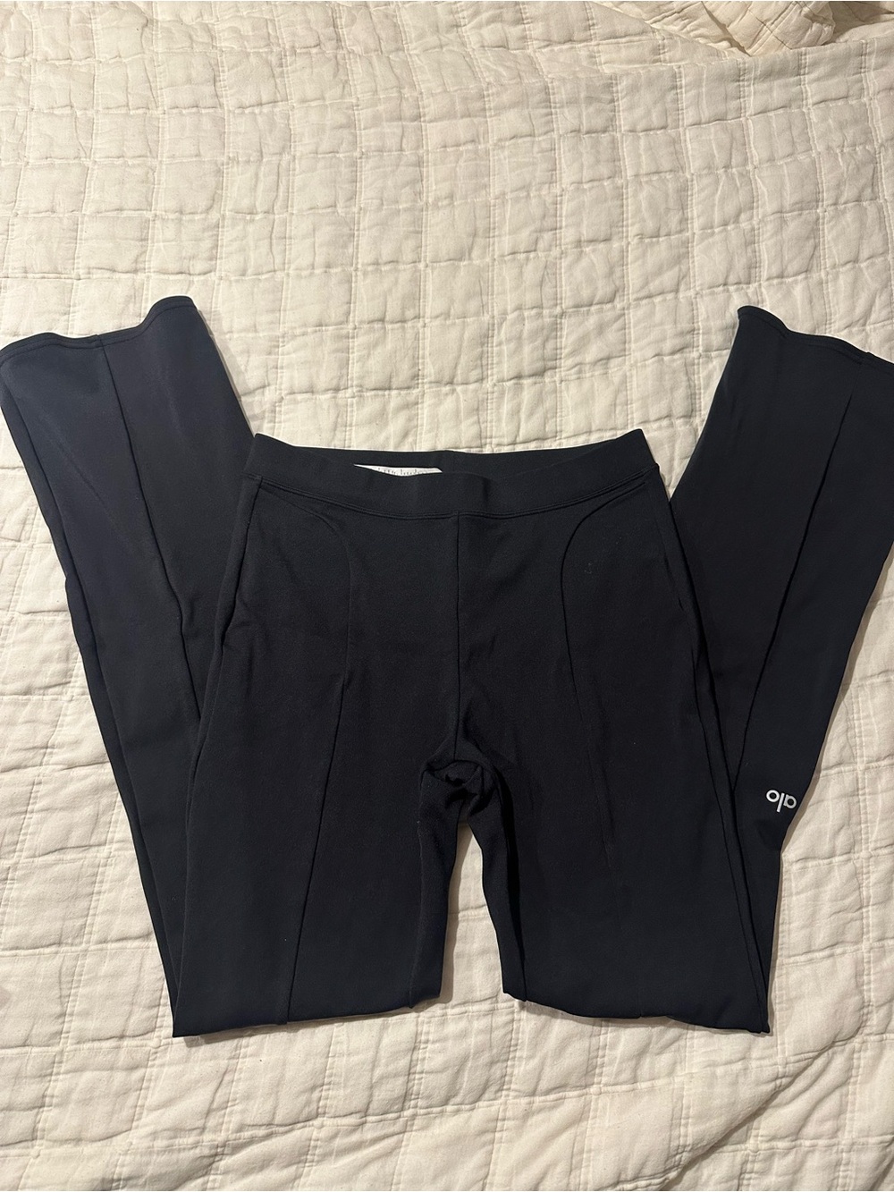 ALO Yoga High-waist zip it flare leggings
